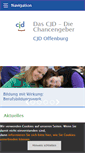 Mobile Screenshot of cjd-offenburg.de